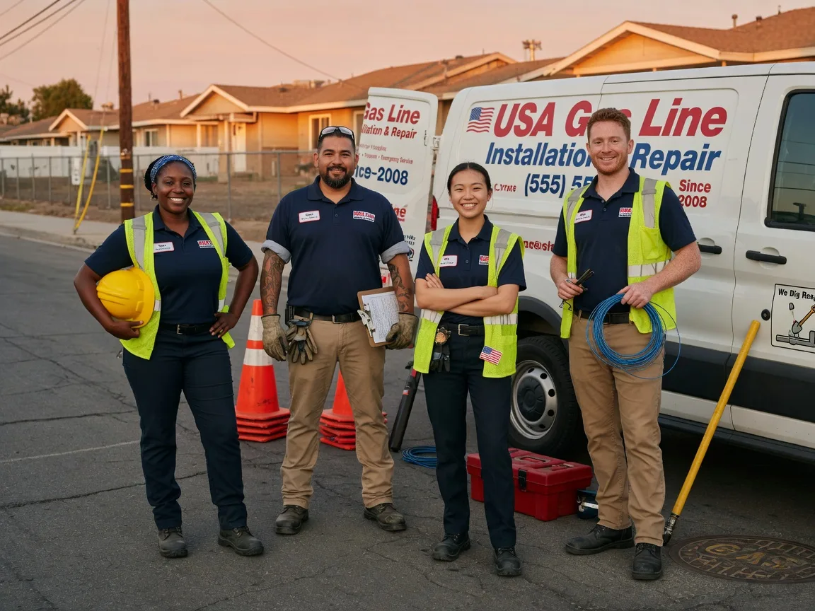 Gas Line Installation company in Savanna, OK